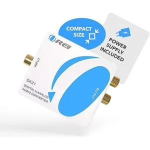 Orei DA21X convertidor de audio digital a analógico SPDIF_3