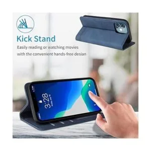 FEPULI Funda con tapa y tarjetero Azul Patchwork Sólido_6