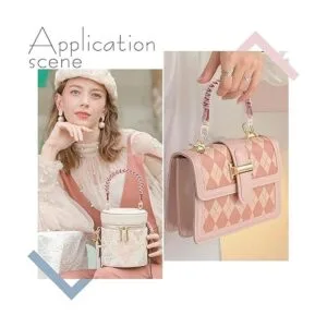 PandaHall Manijas cortas trenzadas para bolso de_3