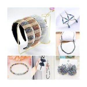 JEBBO 1800 cuentas de cristal de bicona de 0.44 pulgadas_7