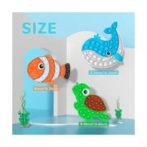 Paquete de 3 juguetes sensoriales de burbujas para_4