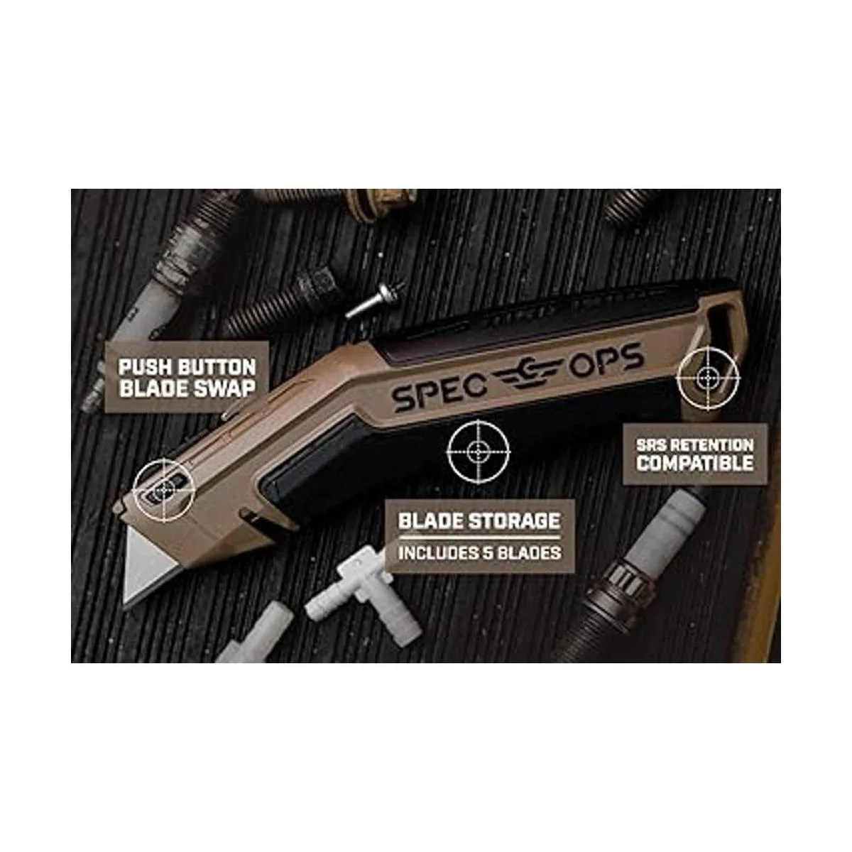 Spec Ops SPECK1UR Tools Utility Knife with Retractable_4