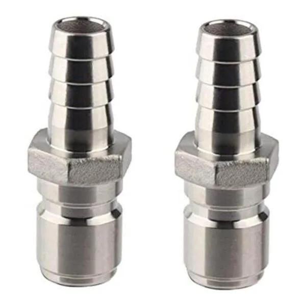 ProMaker 2 conectores macho de acero inoxidable de_1