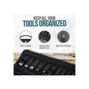 Organizador de rollo de herramientas de 32 bolsillos_3