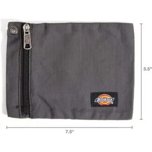 Dickies Juego de 3 bolsas pequeñas de lona con cremallera_5
