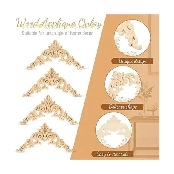 Apliques de madera apliques de madera decorativos para_3