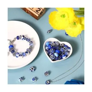 80 cuentas europeas surtidas de agujeros grandes cuentas_6