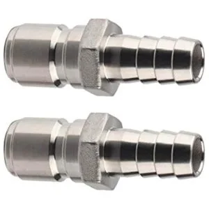 ProMaker 2 conectores macho de acero inoxidable de_3