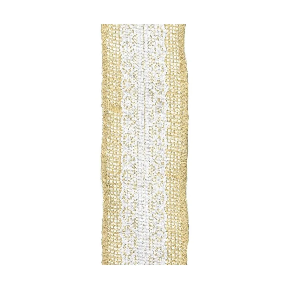 HUJI Arpillera de yute natural de calidad superior con_7