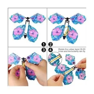 Outee paquetes de 23 mariposas mágicas voladoras se les_2