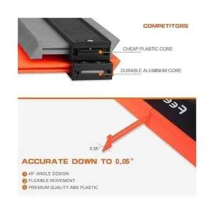 Feeke Medidor de contorno duplicador ajustable con_3