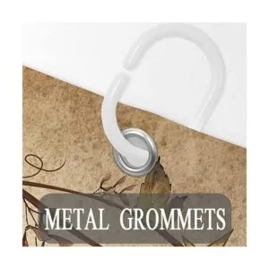 Cortinas de ducha de otoño para baño juego de cortinas de_4