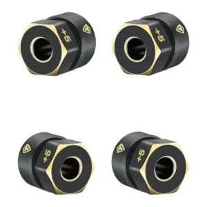 Treal Espaciadores de rueda de latón extendidos para SCX24_3