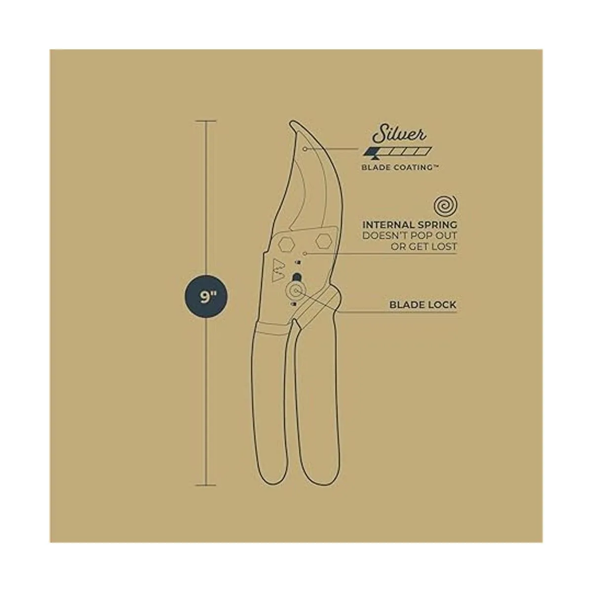 Woodland Tools Co. Tijeras de podar de derivación de_4