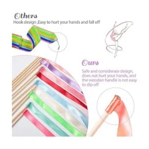 Paquete de 30 cintas para bailar de 6.6 pies de largo_3