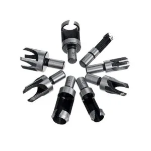 Baorder Juego de 8 brocas de madera con revestimiento de_7