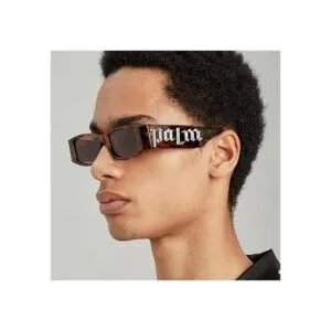 Paquete de 6 lentes de sol rectangulares irregulares retro_3