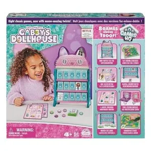 Gabbys Dollhouse Games HQ Checkers Tic Tac Toe Memory_6