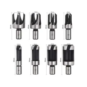 Baorder Juego de 8 brocas de madera con revestimiento de_2