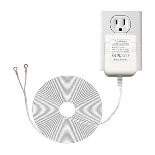 LaWana Cable de carga de 26 pies adaptador de corriente_3