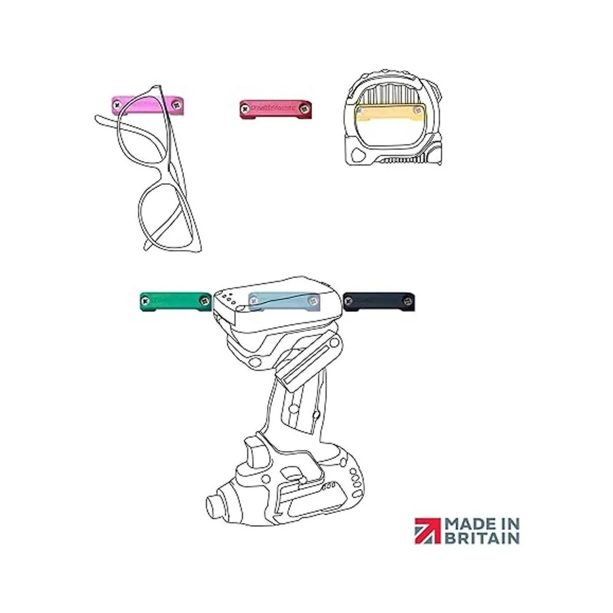 StealthMounts Cinturón de banco Soporte universal para_2