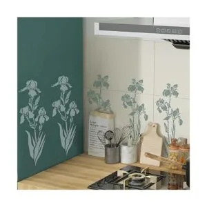 GSS Designs Plantilla de flores de iris para pintar de 12_4