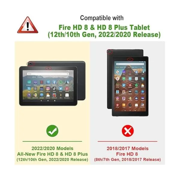 Fintie Funda delgada para Kindle Fire HD 8 y Fire HD 8_2