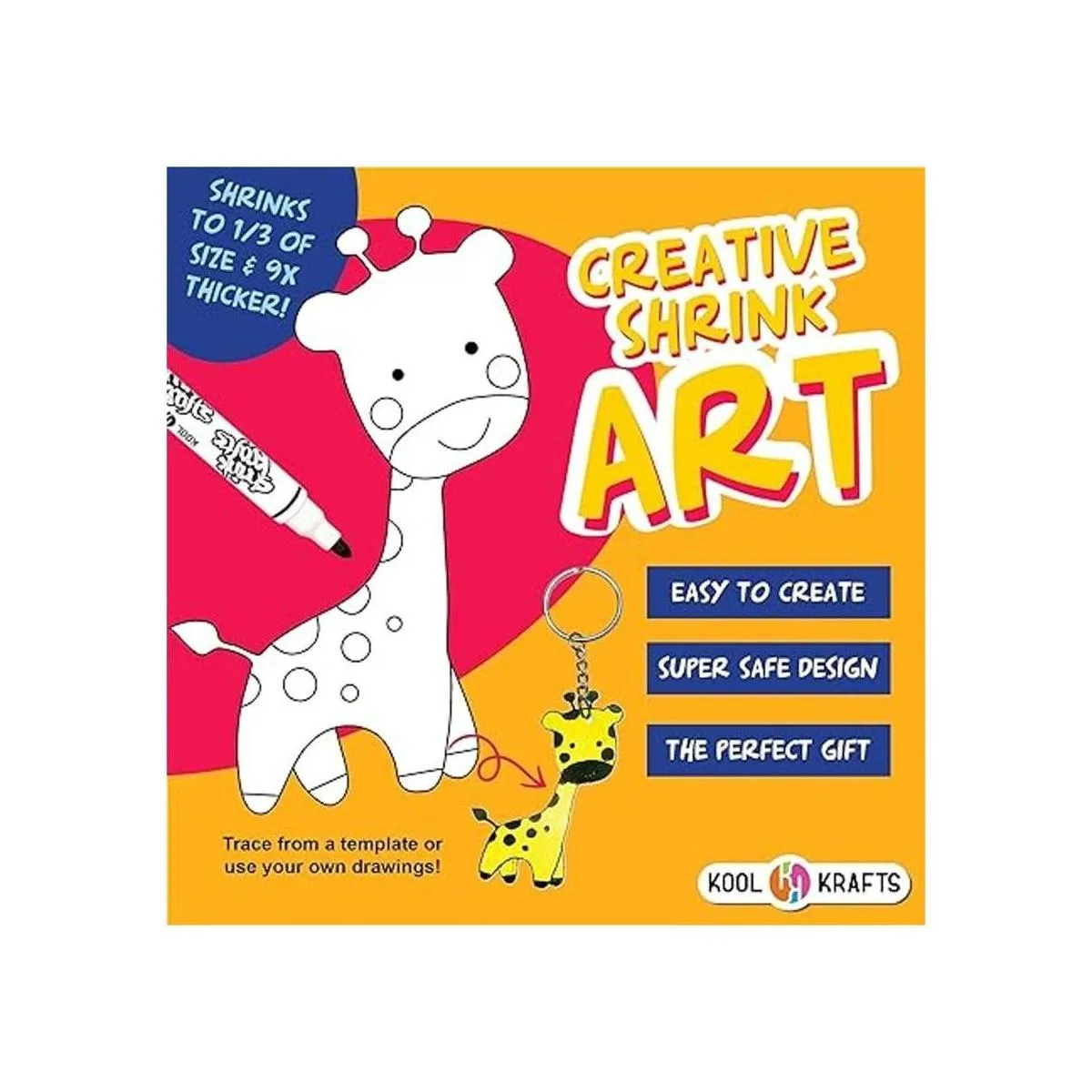 Krafts retráctiles Kit de papel retráctil para niños_4