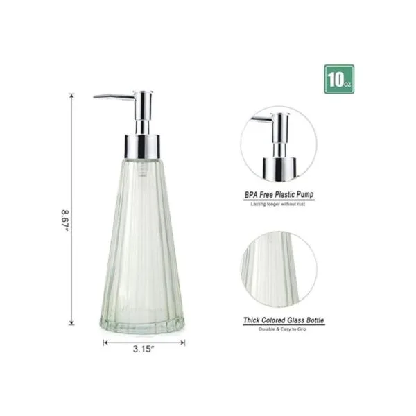 IVAILEX Dispensador de jabón de manos de 10 oz10.1 fl oz_2