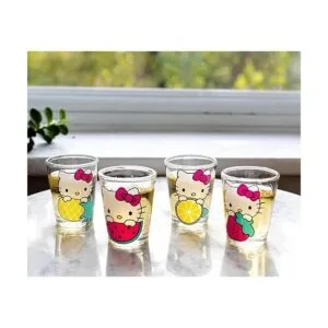 Silver Buffalo Hello Kitty Fruit Juego de 4_6