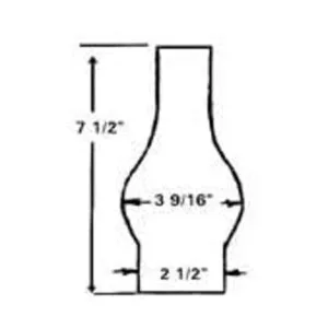 BP Lamp Base de 2 12 pulgadas por 7 12 pulgadas de_4