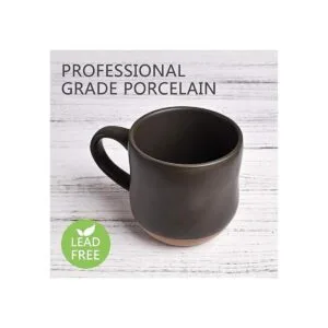 Bosmarlin Taza de café grande de gres taza de té grande_3