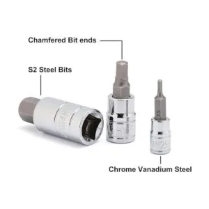 MIXPOWER Juego de 13 puntas hexagonales S2 kit de_4