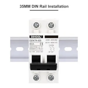 Disyuntores en miniatura de 60 amperios 12 V400 V CA CC_6