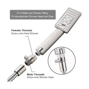 BRIGHT SHOWERS Válvula de control de flujo de agua_3