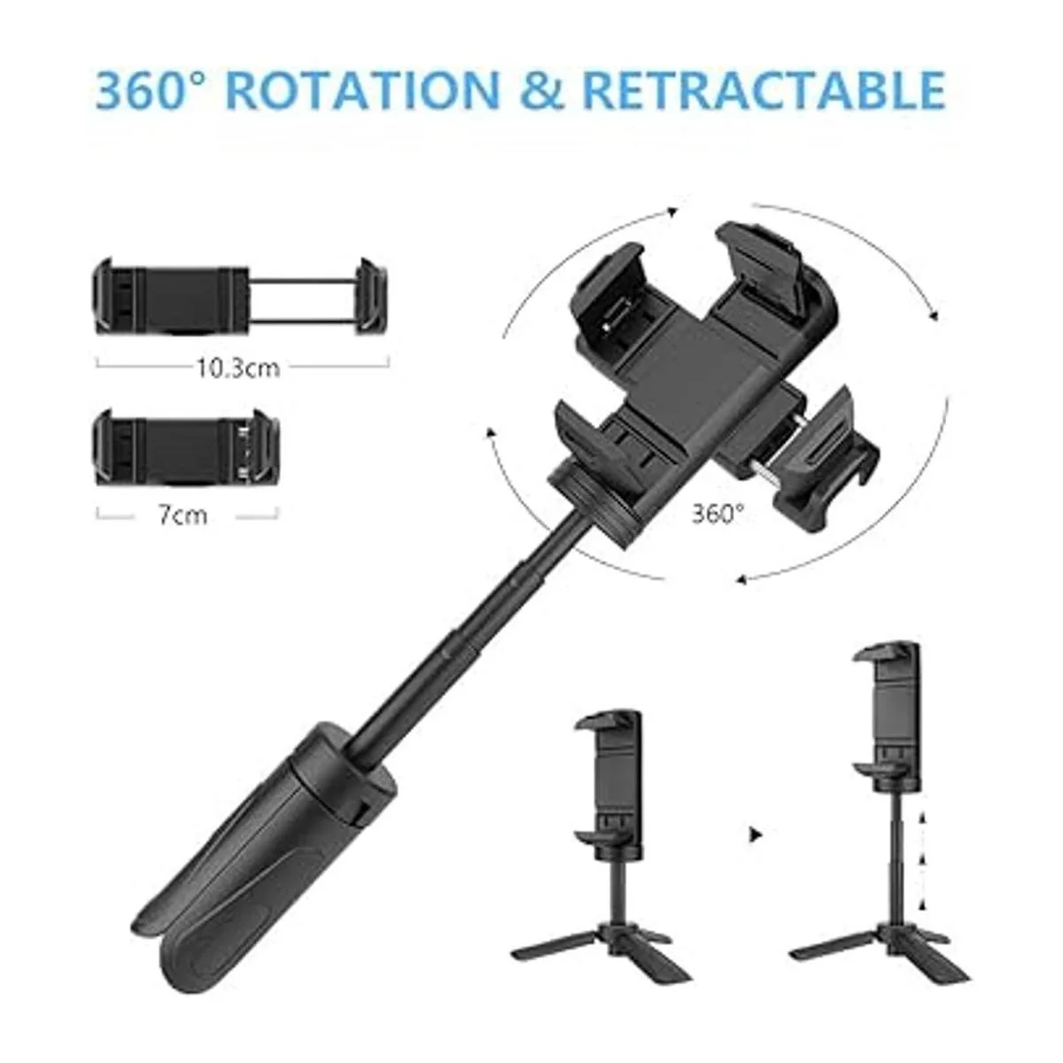 MOUNTDOG Trípode de teléfono soporte portátil para_5