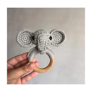 Yesland 40 anillos de madera maciza natural de 2.756 in_7