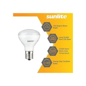 Sunlite 40456 Mini reflector LED R14 4 vatios_3