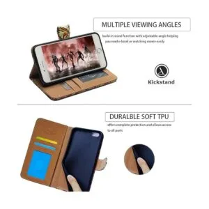 REVVL 6 Pro 5G funda de teléfono Bcov con tapa de abeja_4