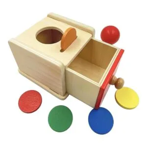 Dailyfunn Montessori Toys CoinBall Caja de caída 2 en 1_3