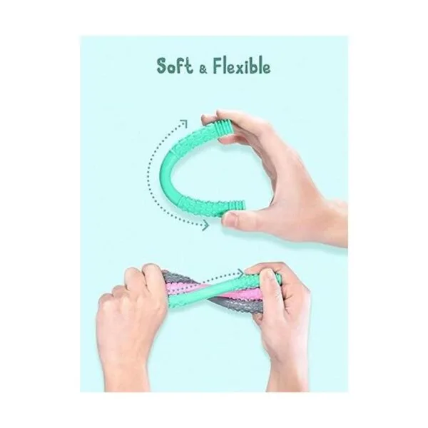 Tubo de dentición con escudo de seguridad para bebé_5