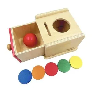 Dailyfunn Montessori Toys CoinBall Caja de caída 2 en 1_2