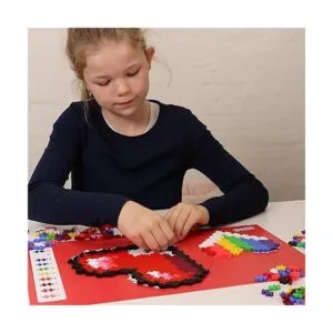 PLUS PLUS Rompecabezas por número Corazones de 250_4