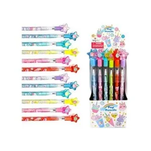 TINYMILLS Juego de 24 piezas de donas de unicornio_1