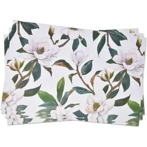 Juego de 50 manteles individuales desechables de papel con_3