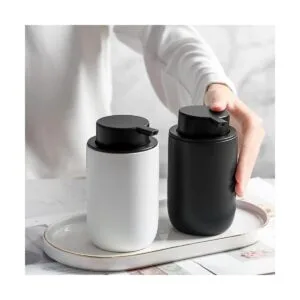 Dispensador de jabón de manos para baño Decro botellas_6