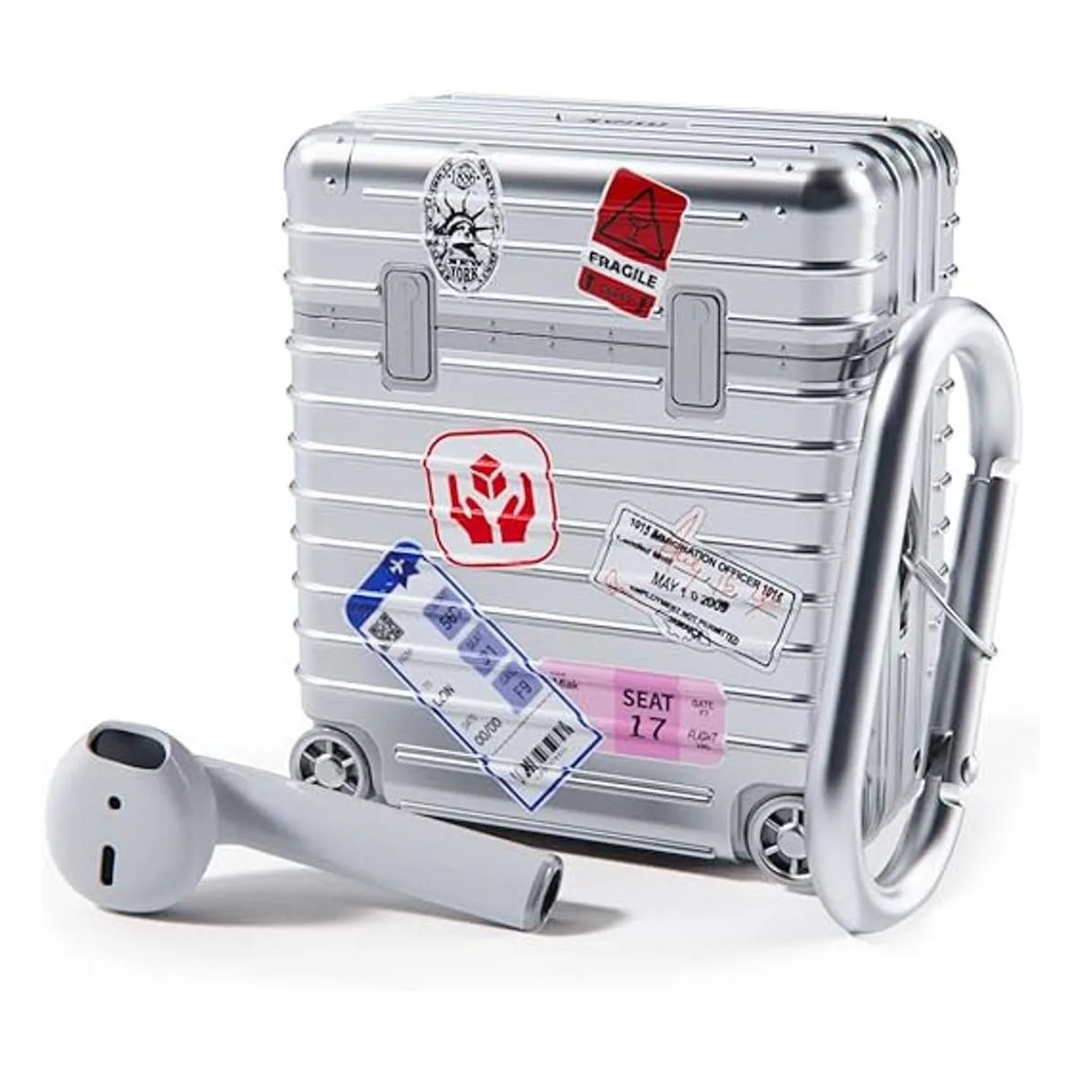 miak Funda para AirPods con llavero para Apple AirPods de_1