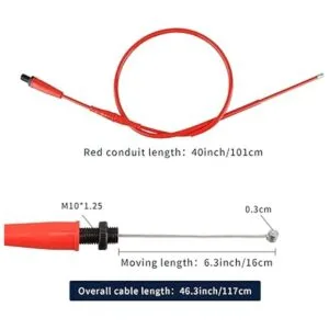 NIBBI Cable de acelerador de repuesto para NC_5