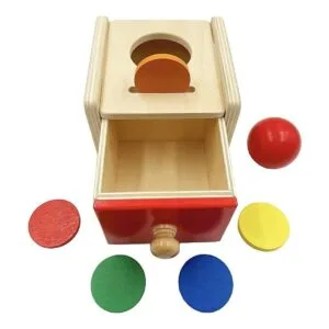 Dailyfunn Montessori Toys CoinBall Caja de caída 2 en 1_4