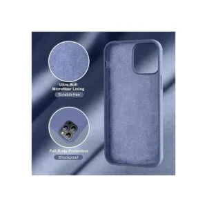 Thomo Compatible con iPhone 14 Pro Max funda de silicona_5